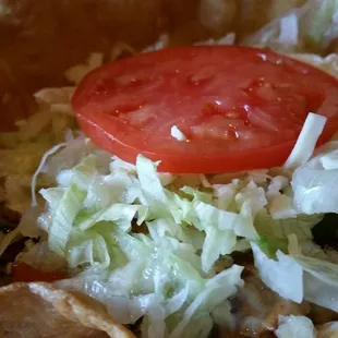 Grilled chicken taco salad