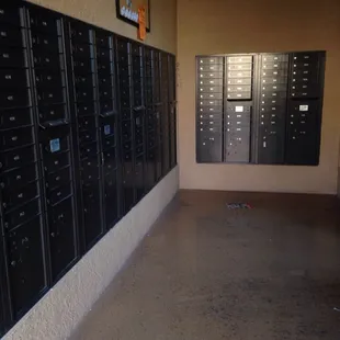 Covered mailboxes