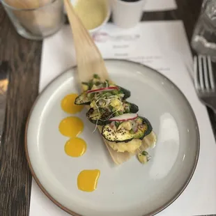Tamal de quinoa (vegetarian version)