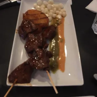 Veal Heart Skewers