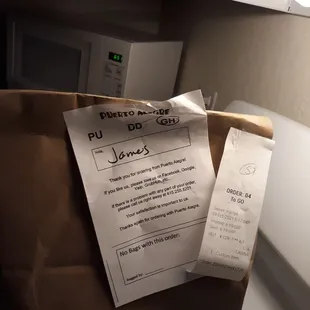 Yelp delivery via GrubHub.