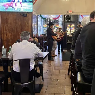Mariachi band (Friday nite, 6pm)