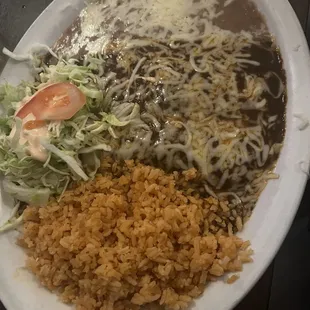 Enchilada de Casa y Chile Relleno