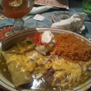 Enchiladas Verde