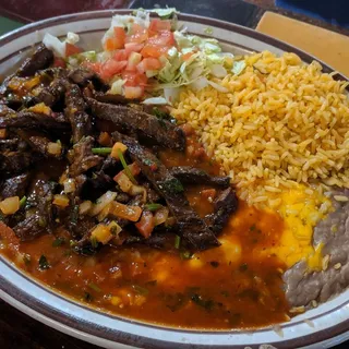 Steak a la Mexicana