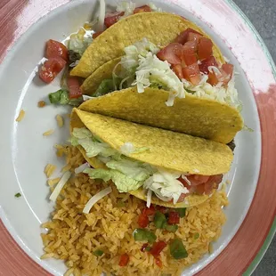 3 taco meal