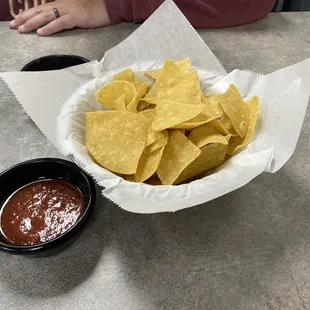 Chips and salsa