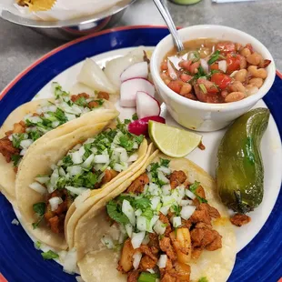 Taco Dinner......with Al Pastor tacos. Mmmm!