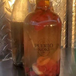 Pique (homemade hot sauce)