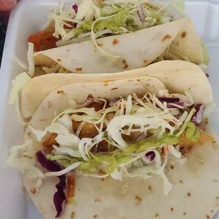 Fish tacos.