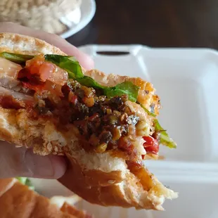 Chivito w/t spicy chimichurri