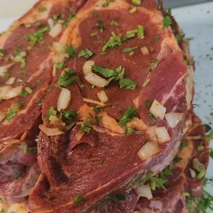 PUERTO MADERO MARKET  RIBEYE STEAK MARINADO LISTO PARA LLEVAR A SU PARRILLA Y PASAR EL MEJOR MOMENTO EN FAMILIA Y AMIGOS