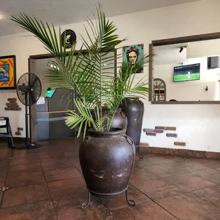 The entrance to the dining area