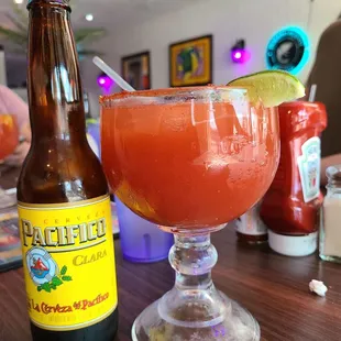 drink, oysters and mussels