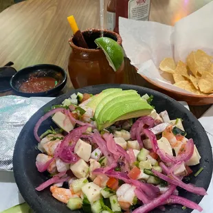 Mix bowl!! The best in town of course and the cantarito