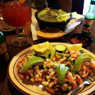 Camarones Agua Chile