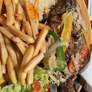 Mojarra al mojo de ajo