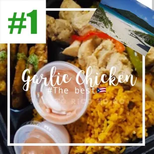 a meal in a plastic container