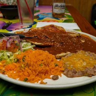 Mole con pollito (pechuga)