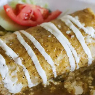 Smothered burrito