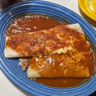Enchilada and Burrito