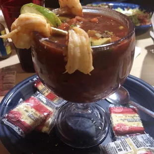 Shrimp cocktail! Amazing!!! New favorite.