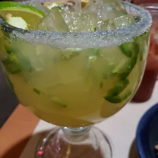 Jalapeno margarita