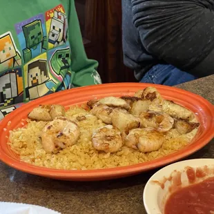 Shrimp and scallops