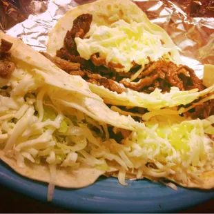 Steak tacos