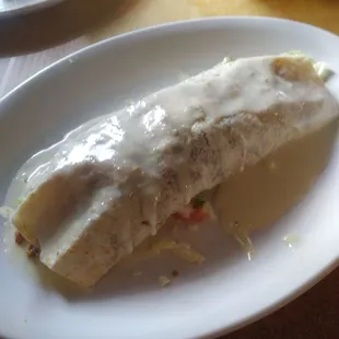 It didn't look good but it tasted wonderful. One of the best I have ever had.