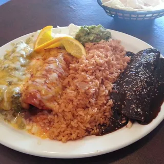 1 Chile Verde Enchilada