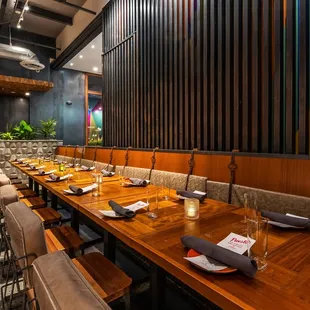 The Banquette Tables