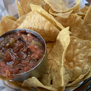 Chips & Molcajete Salsa