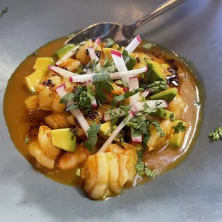 Passionfruit & Mango Shrimp Ceviche*