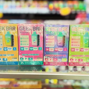 New geek bar flavors available @puffroad smoke shop