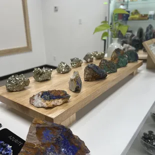 Rough Pyrite &amp; Azurite