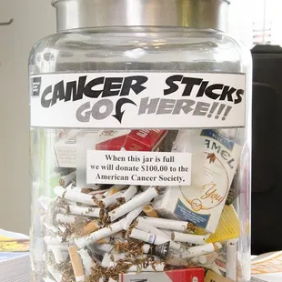 Since 2013, PUFFS Vape Shop has donated THOUSANDS of dollars to 501(c)3 non-profit groups to help people quit smoking cigarettes!!!