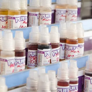 Can you believe that in 2013, PUFFS Vape Shop sold bottles of e-juice as small as 15ml!?!?!?! WOW how the times have changed!!!!!