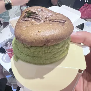 Matcha cheesecake