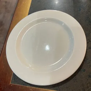 Clean plate