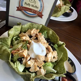 Taco Salad with Chicken