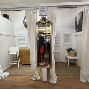 Dressing rooms