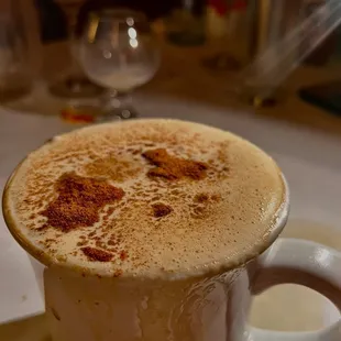An amazing cappuccino