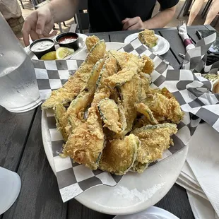 Sliced Fried Zucchini