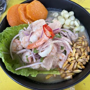 Seafood ceviche