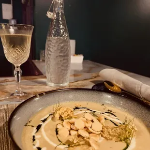 Oyster and Artichoke Soup