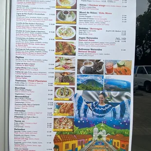 ramen and noodles, menu