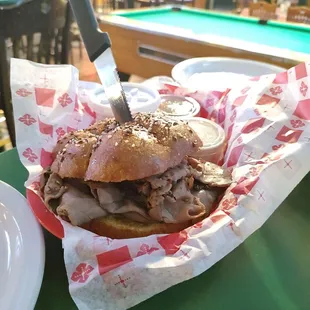 Beef on Weck Sub