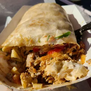 Thee Omaha Fattie Burrito