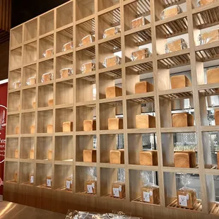 Japanese bread wall